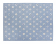 acryl sz�nyeg - k�k karik�s, p�tty�s nagy k�k karik�s, p�tty�s nagy